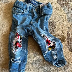 Custom Minnie Mouse jeans